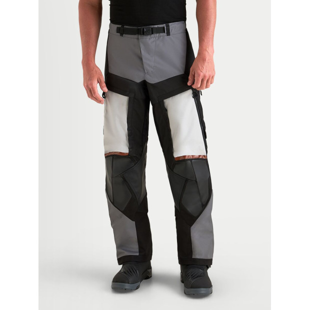 Pantalon aventure Alpinestars Halo V2 Drystar - Gris foncé Gris clair Noir