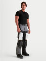 Pantalon aventure Alpinestars Halo V2 Drystar - Gris foncé Gris clair Noir