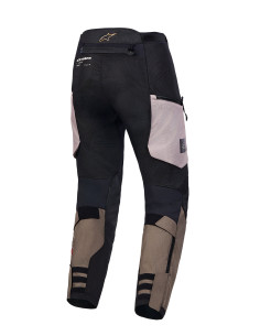 Pantalon aventure Alpinestars Halo V2 Drystar - Gris aluminium Marron Noir 2