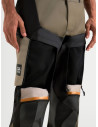 Pantalon aventure Alpinestars Halo V2 Drystar - Gris aluminium Marron Noir