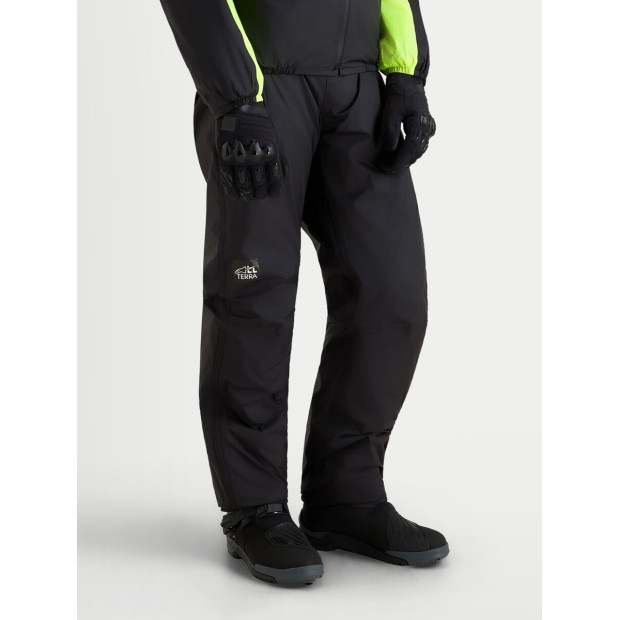 Pantalon aventure Alpinestars Halo V2 Drystar - Gris aluminium Marron Noir