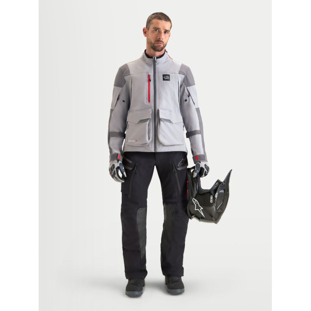 Pantalon aventure Alpinestars Maxdura Drystar XF laminé - Noir Gris foncé