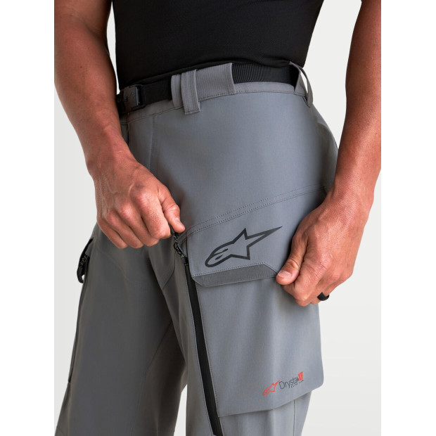 Pantalon aventure Alpinestars Maxdura Drystar XF laminé - Gris foncé Noir