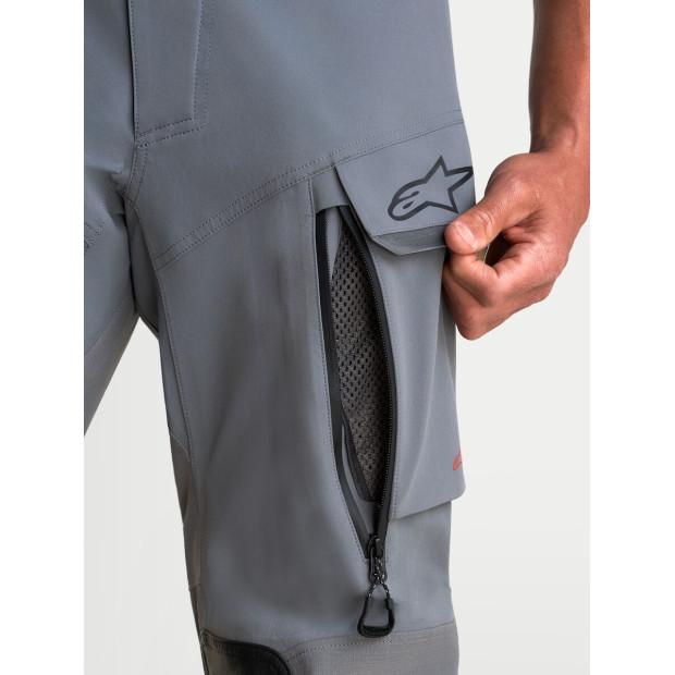 Pantalon aventure Alpinestars Maxdura Drystar XF laminé - Gris foncé Noir