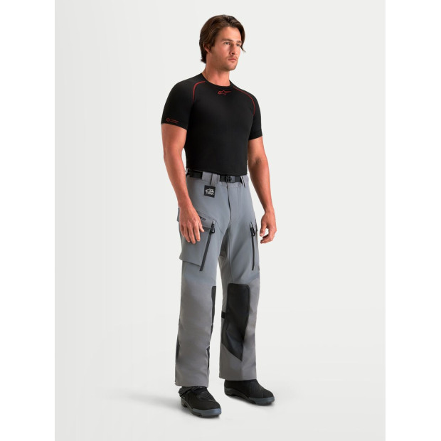 Pantalon aventure Alpinestars Maxdura Drystar XF laminé - Gris foncé Noir