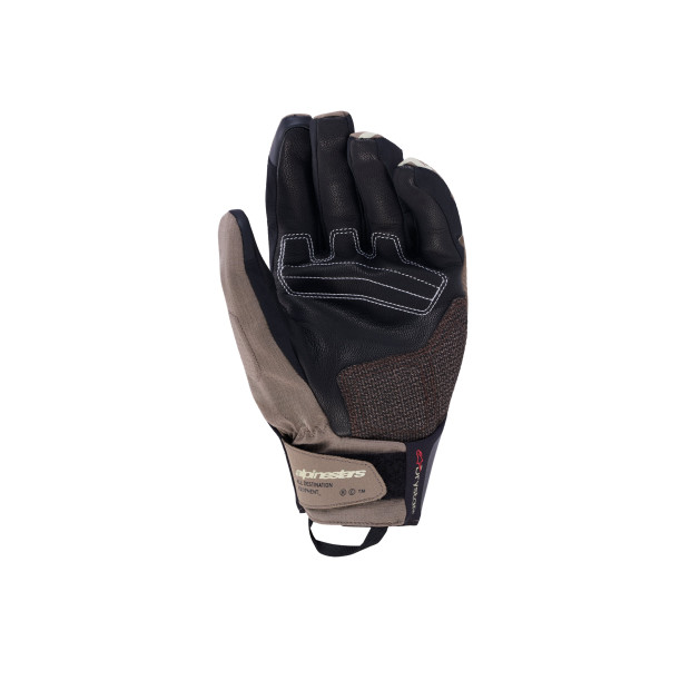 Gants aventure Alpinestars Halo Pro Drystar - Marron Noir