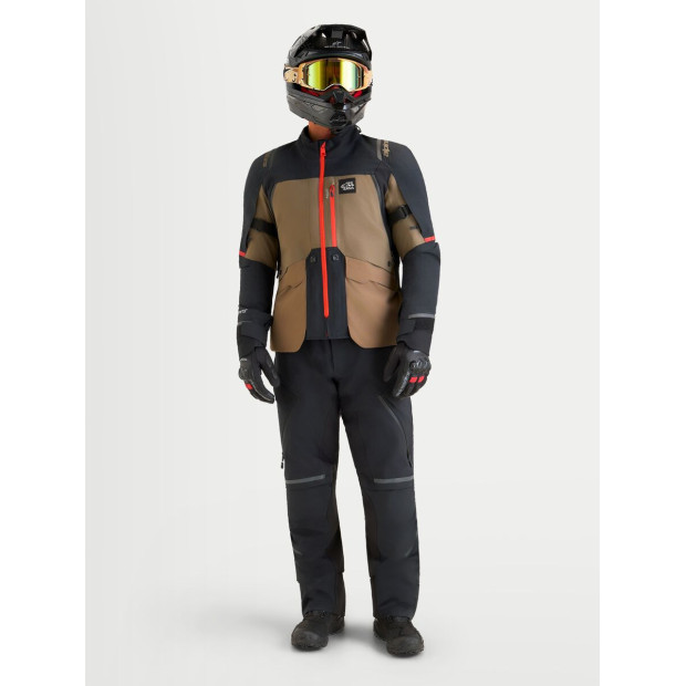 Veste moto Alpinestars ST-7 V2 2L Gore-Tex - Marron Noir