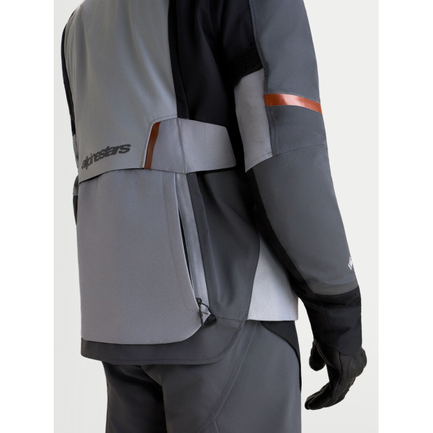 Veste moto Alpinestars ST-7 V2 2L Gore-Tex - Gris Noir