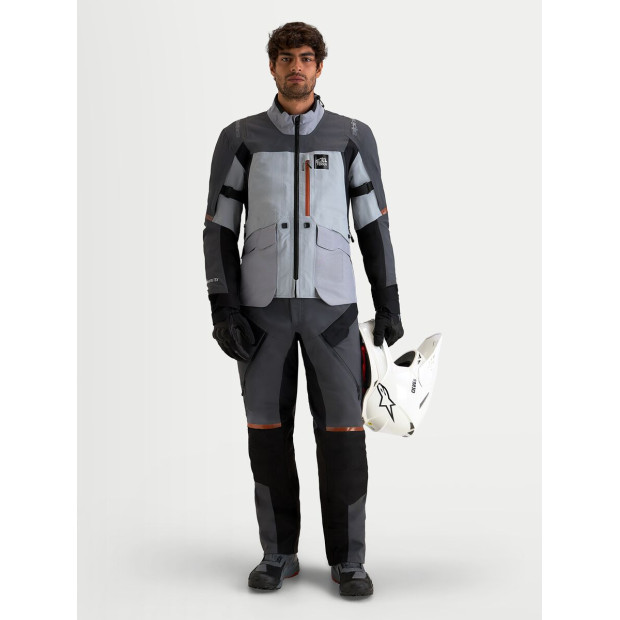 Veste moto Alpinestars ST-7 V2 2L Gore-Tex - Gris Noir