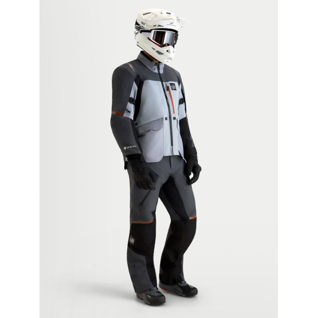 Veste moto Alpinestars ST-7 V2 2L Gore-Tex - Gris Noir