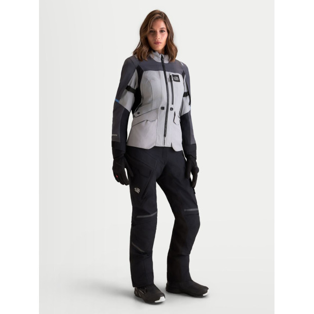 Veste moto femme Alpinestars Stella ST-7 V2 2L Gore-Tex - Gris Noir