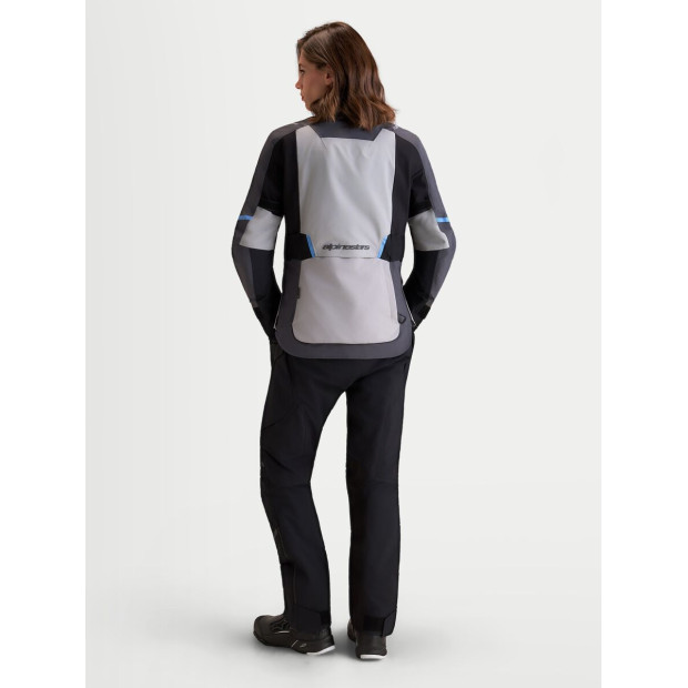 Veste moto femme Alpinestars Stella ST-7 V2 2L Gore-Tex - Gris Noir