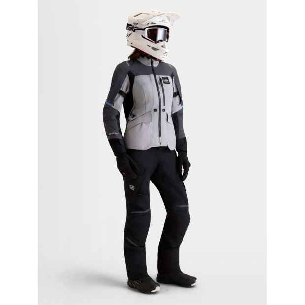 Veste moto femme Alpinestars Stella ST-7 V2 2L Gore-Tex - Gris Noir