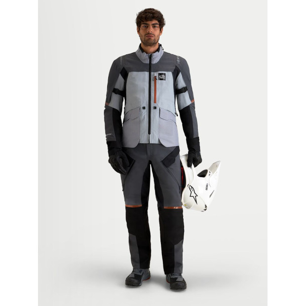 Pantalon moto Alpinestars ST-7 V2 2L Gore-Tex - Gris foncé Noir