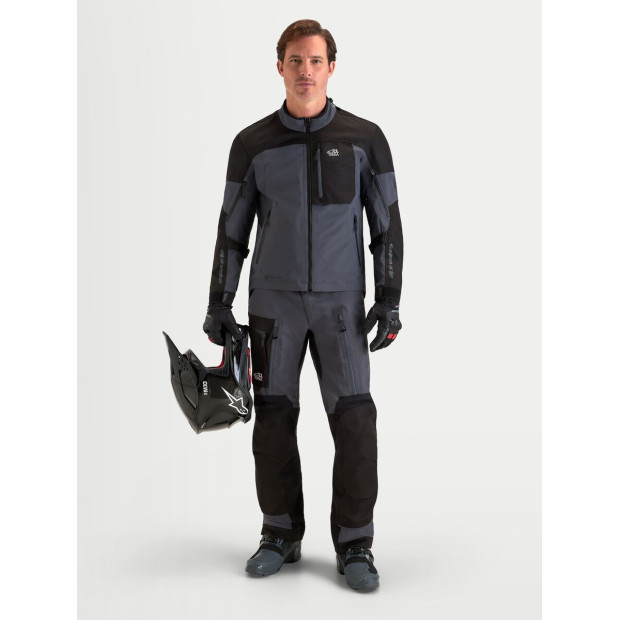 Pantalon aventure Alpinestars Arenis Gore-Tex - Noir Gris foncé