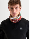 Tour de cou moto Alpinestars Buff Peaks PrimaLoft - Marron