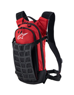 Sac à dos moto Alpinestars AT-9 - Noir Rouge