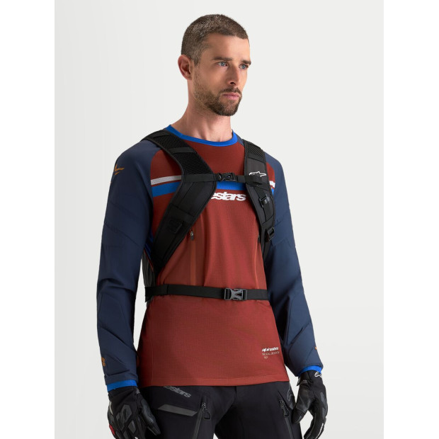 Sac à dos moto Alpinestars AT-9 - Noir Gris foncé