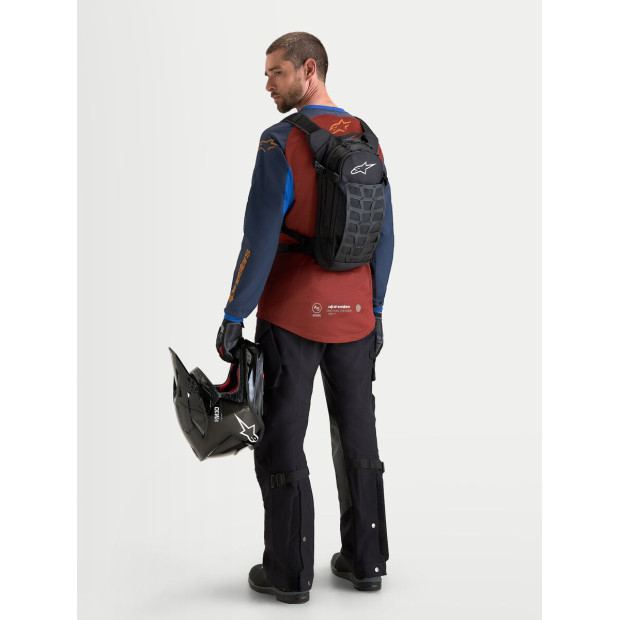 Sac à dos moto Alpinestars AT-9 - Noir Gris foncé