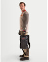 Sac à dos moto Alpinestars AT-9 - Marron Gris foncé