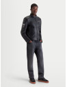 Blouson moto cuir Alpinestars Revern - Noir