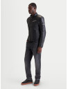 Blouson moto cuir Alpinestars Revern - Noir