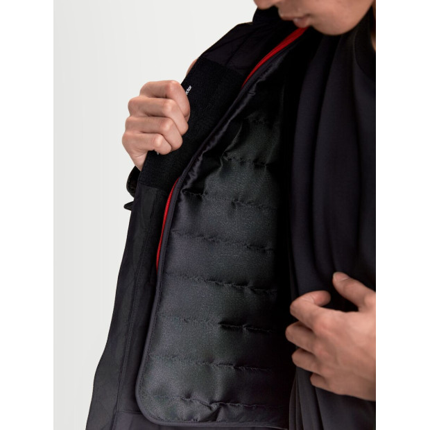 Blouson moto cuir Alpinestars Revern - Noir Gris métal