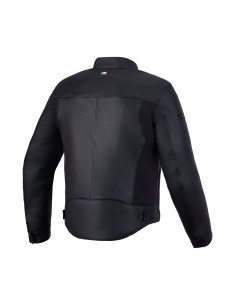 Blouson moto cuir Alpinestars Maver-X - Noir 2