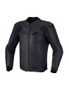 Blouson moto cuir Alpinestars Caliber V2 - Noir
