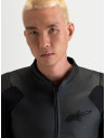 Blouson moto cuir Alpinestars Caliber V2 - Noir