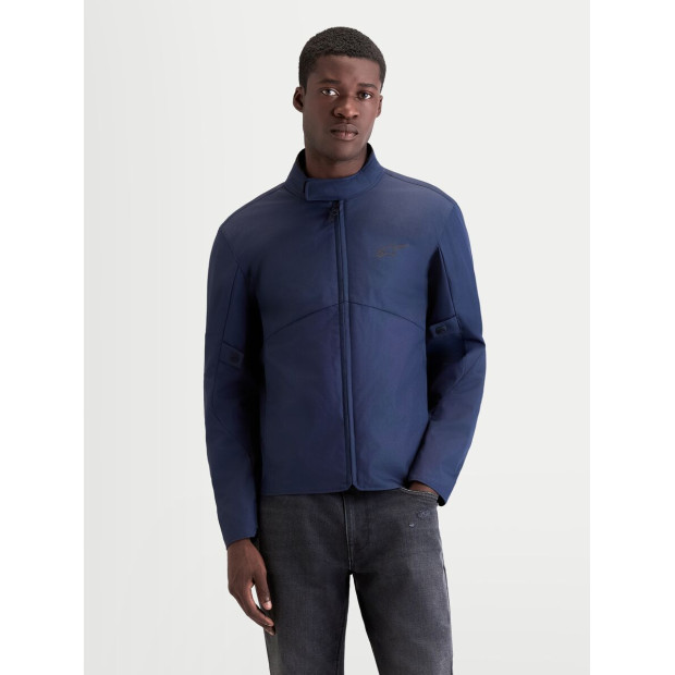 Veste moto Alpinestars C-1 Waterproof - Bleu foncé