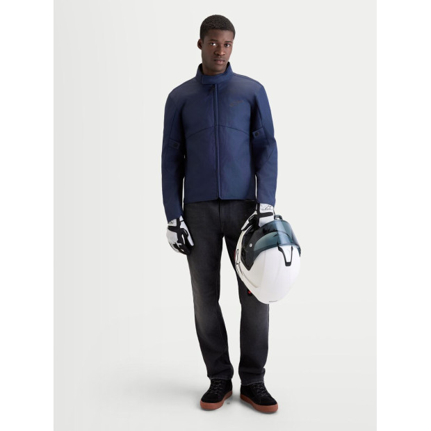 Veste moto Alpinestars C-1 Waterproof - Bleu foncé