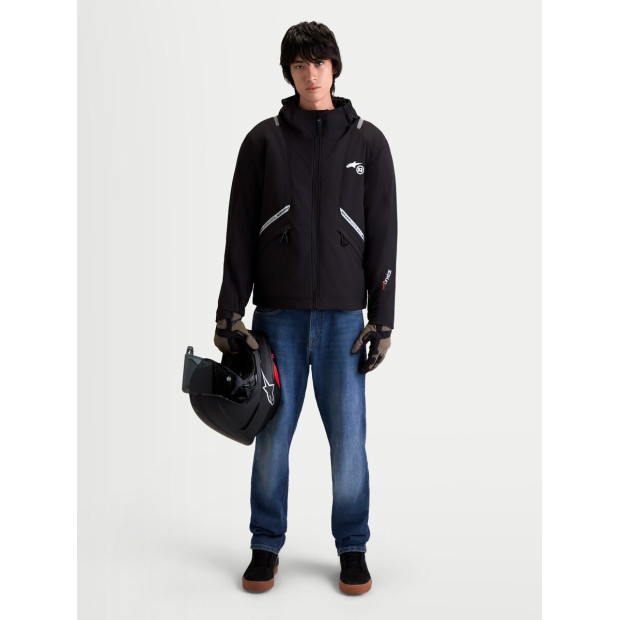 Veste moto Alpinestars C-5 Drystar - Noir