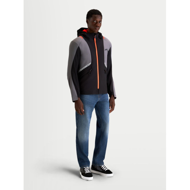 Veste moto Alpinestars C-5 Drystar - Noir Gris foncé
