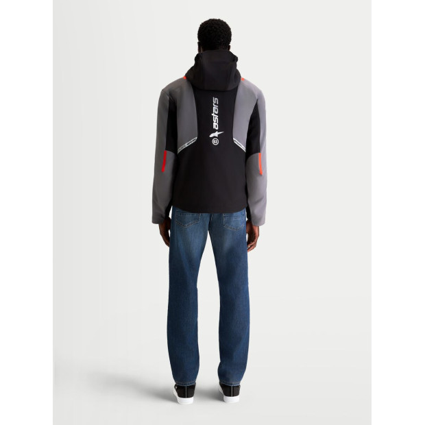 Veste moto Alpinestars C-5 Drystar - Noir Gris foncé