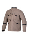 Veste moto Alpinestars Altan Drystar - Marron noisette Noir