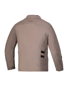 Veste moto Alpinestars Altan Drystar - Marron noisette Noir 2