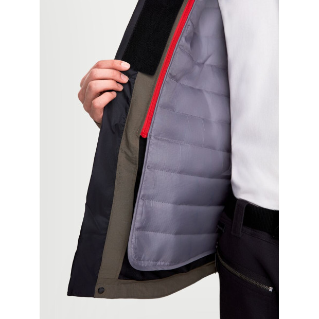 Veste moto Alpinestars Altan Drystar - Marron noisette Noir