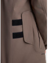 Veste moto Alpinestars Altan Drystar - Marron noisette Noir