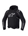 Veste moto Alpinestars Zaca V2 Waterproof - Noir Blanc