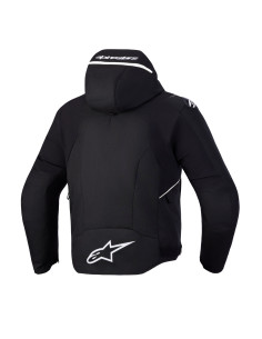 Veste moto Alpinestars Zaca V2 Waterproof - Noir Blanc 2