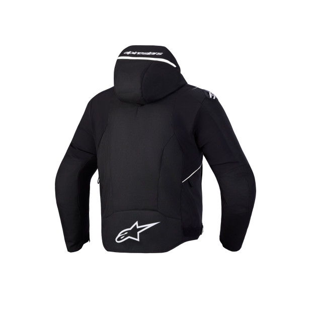 Veste moto Alpinestars Zaca V2 Waterproof - Noir Blanc