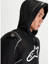 Veste moto Alpinestars Zaca V2 Waterproof - Noir Blanc