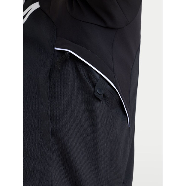 Veste moto Alpinestars Zaca V2 Waterproof - Noir Blanc