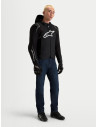 Veste moto Alpinestars Zaca V2 Waterproof - Noir Blanc