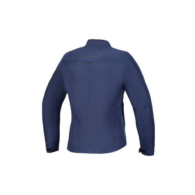 Veste moto femme Alpinestars Stella C-1 Waterproof - Bleu indigo