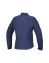 Veste moto femme Alpinestars Stella C-1 Waterproof - Bleu indigo