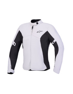 Veste moto femme Alpinestars Stella C-1 Waterproof - Gris glacé Noir