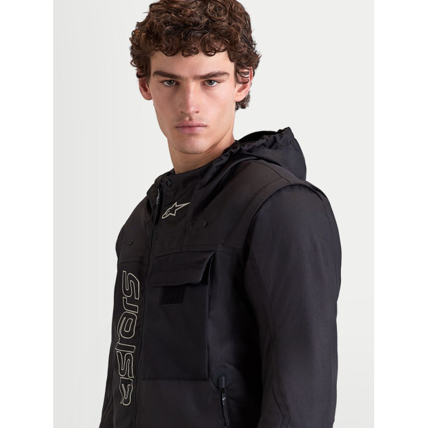 Parka moto Alpinestars Morfex Waterproof - Noir