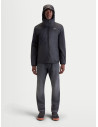 Parka moto Alpinestars Morfex Waterproof - Gris lunaire Noir